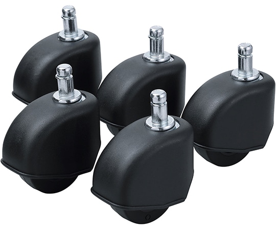 サンワサプライ OAチェア用ゴムキャスター SNC-CAST2K 1セット(ご注文単位1セット)【直送品】