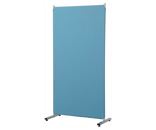 エスコ 800x420x1600mm パーテーション(ライトブルー) EA954EA-21 1台(ご注文単位1台)【直送品】