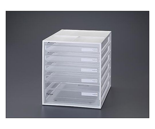 エスコ 250x340x 270mm/ 5段 レターケース EA954JA-3 1個(ご注文単位1個)【直送品】