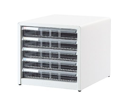 エスコ 277x366x263mm/ 5段 レターケース EA954JD-12 1個(ご注文単位1個)【直送品】