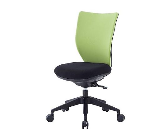 エスコ ビジネスチェアー(グリーン) EA956XA-226 1個(ご注文単位1個)【直送品】
