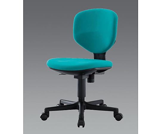 エスコ ビジネスチェアー(グリーン) EA956XA-251 1個(ご注文単位1個)【直送品】