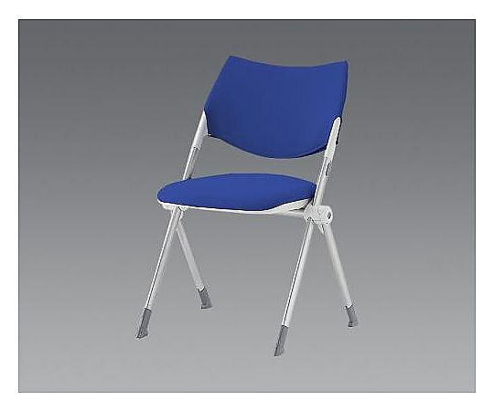 アイリスチトセ 折畳み椅子(ブルー) EA956XE-40 1個(ご注文単位1個)【直送品】