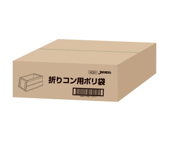 ジャパックス ばんじゅう用ポリ袋 折コン用ポリ袋 HDPE 半透明 0.011mm 1ケース(1000枚×1冊入) FC01 1ケース(ご注文単位1ケース)【直送品】