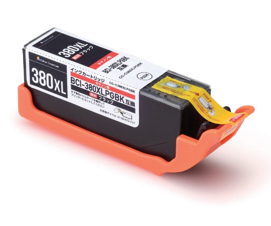 カラークリエーション カラークリエーション インクカートリッジ ブラック(顔料) CC-C380XLPGBK 1個(ご注文単位1個)【直送品】