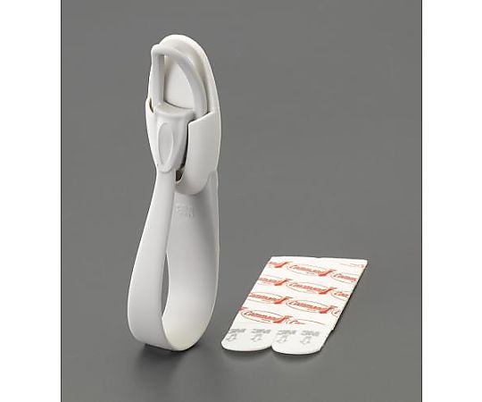 エスコ 92x26mm コードハンガー(粘着付) EA638LM-21 1個(ご注文単位1個)【直送品】