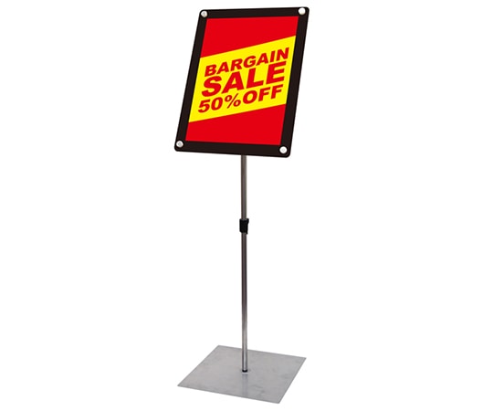 常磐精工 インフォメーションアクリルスタンド150 A3縦 ブラック INFA150-A3TB 1台(ご注文単位1台)【直送品】