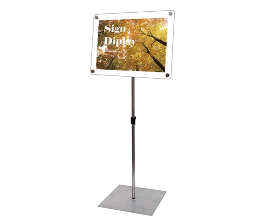 常磐精工 インフォメーションアクリルスタンド150 A3横 ホワイト INFA150-A3YW 1台(ご注文単位1台)【直送品】