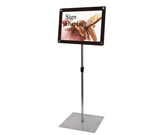 常磐精工 インフォメーションアクリルスタンド150 B4横 ブラック INFA150-B4YB 1台(ご注文単位1台)【直送品】