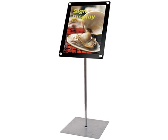 常磐精工 インフォメーションアクリルスタンド80 A3縦 ブラック INFA80-A3TB 1台(ご注文単位1台)【直送品】