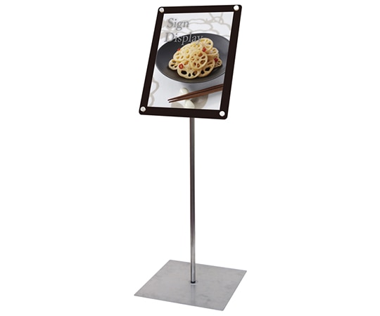 常磐精工 インフォメーションアクリルスタンド80 B4縦 ブラック INFA80-B4TB 1台(ご注文単位1台)【直送品】