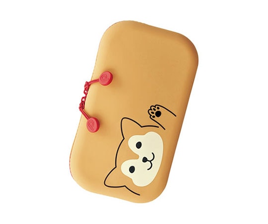 LIHITLAB SMART FIT PuniLabo(プニラボ) ファスナーポーチ(シバイヌ) A7716-2 1個(ご注文単位1個)【直送品】