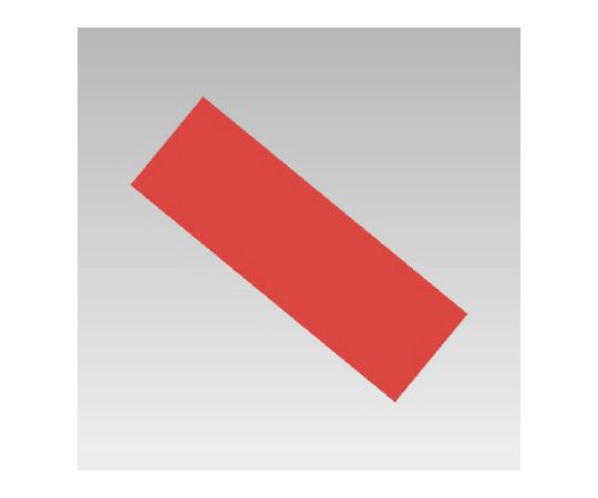 ユニット 両面カラーマグネット 赤/白 875-02 1枚(ご注文単位1枚)【直送品】