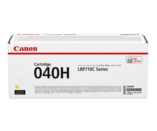 キヤノン CANON トナーカートリッジ040H イエロー 0455C001 CRG-040HYEL 1本(ご注文単位1本)【直送品】