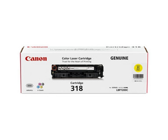 キヤノン CANON トナーカートリッジ318 イエロー 2659B003 CRG-318YEL 1本(ご注文単位1本)【直送品】