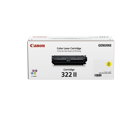 キヤノン CANON トナーカートリッジ322Ⅱ イエロー 2647B001 CRG-322IIYEL 1本(ご注文単位1本)【直送品】