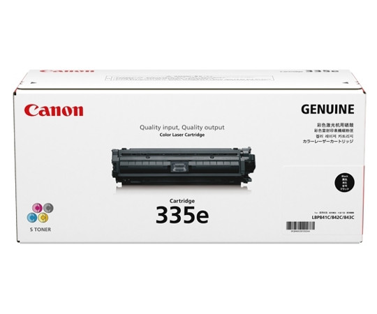 キヤノン CANON トナーカートリッジ335e ブラック 0465C001 CRG-335EBLK 1本(ご注文単位1本)【直送品】