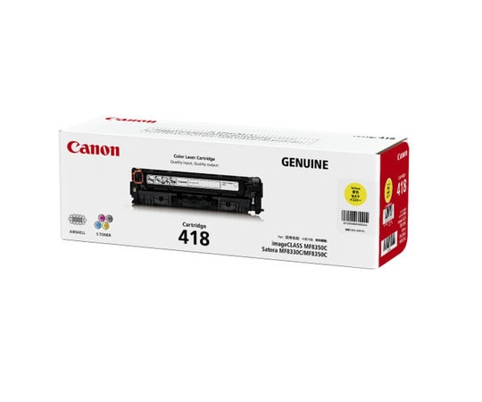 キヤノン CANON トナーカートリッジ418 イエロー 2659B004 CRG-418YEL 1本(ご注文単位1本)【直送品】