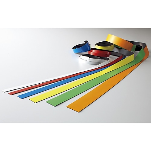 日本緑十字社 マグネカラーテープ マグネ25YR 312045 1本(ご注文単位1本)【直送品】