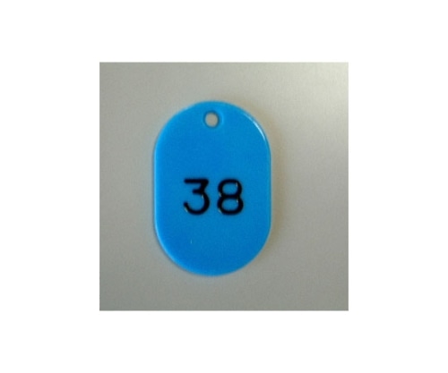 クラウン 番号札 小 1~100番 100枚1セット 空色 CR-BG31-SB 1箱(ご注文単位1箱)【直送品】