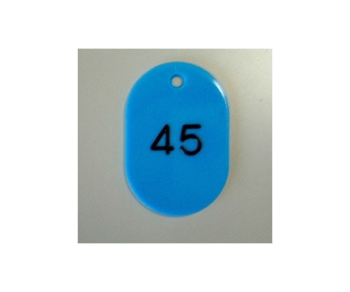 クラウン 番号札 大 1~50番 50枚1セット 空色 CR-BG41-SB 1箱(ご注文単位1箱)【直送品】