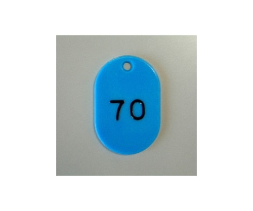 クラウン 番号札 大 51~100番 50枚1セット 空色 CR-BG42-SB 1箱(ご注文単位1箱)【直送品】