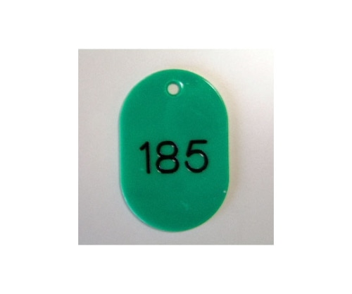 クラウン 番号札 大 151~200番 50枚1セット 緑色 CR-BG44-G 1箱(ご注文単位1箱)【直送品】