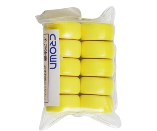 クラウン スクールマグタッチ 強力タイプ 黄 1パック(10個入) CR-MG181S-Y 1パック(ご注文単位1パック)【直送品】