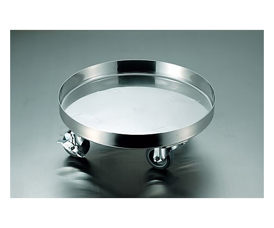 クローバー 18-8 運搬用台車 40cm 7.600エラストマー車輪 AZV-13-40 1個（ご注文単位1個）【直送品】