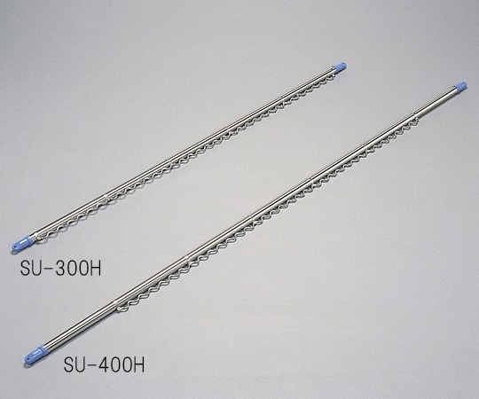 アイリスオーヤマ ステンレス物干し竿 ブルー 2200~4000×46×33mm SU-400H 1本(ご注文単位1本)【直送品】
