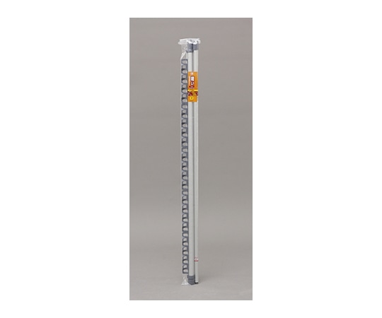 アイリスオーヤマ アルミものほし竿(ハンガー掛付き) 1380~3800×φ29.6mm N-AL-380H 1個(ご注文単位1個)【直送品】