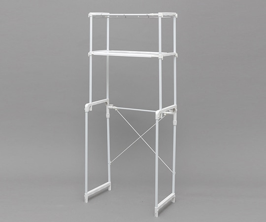 アイリスオーヤマ ランドリーラック 656~970(洗濯パン用足含まず)×366×1616mm LR-16P 1個(ご注文単位1個)【直送品】