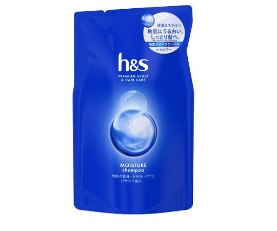 P&G h&s モイスチャー シャンプー 詰め替え 315mL  1個（ご注文単位1個）【直送品】