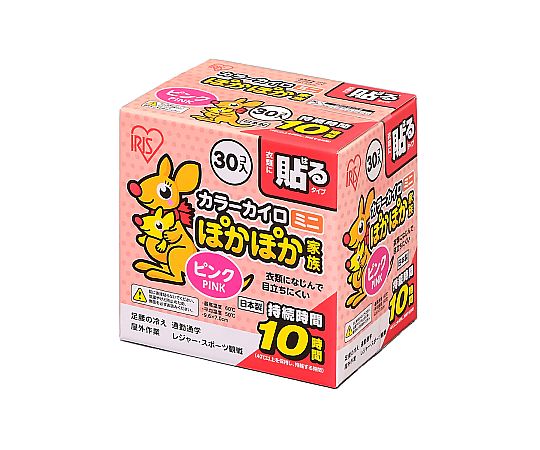 アイリスオーヤマ ぽかぽか家族貼るミニ PKN-30HM 1個(ご注文単位1個)【直送品】
