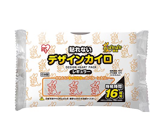 アイリスオーヤマ ぽかぽか家族 デザインカイロ 貼れないレギュラー10個入 0 1個（ご注文単位1個）【直送品】