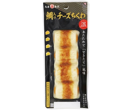 丸善 鯛入りチーズちくわ4本パック 011624 1パック※軽（ご注文単位1パック）【直送品】