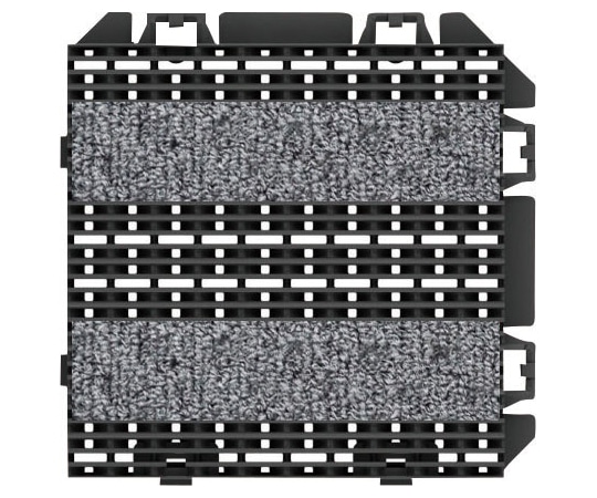 山崎産業(コンドル) 樹脂システムマット テキスタイルライン150 DGR(ダークグレー) F-225-10-DGR 1枚(ご注文単位1枚)【直送品】