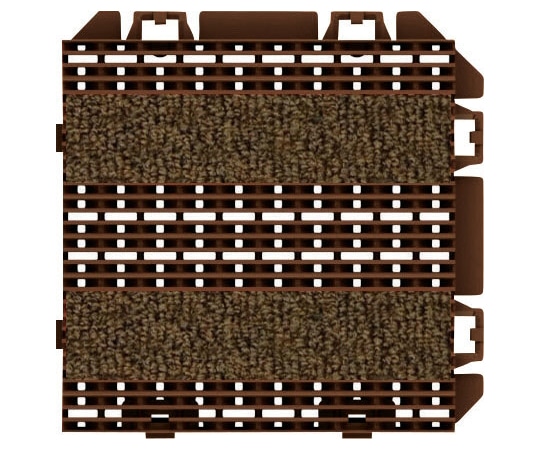 山崎産業(コンドル) 樹脂システムマット テキスタイルライン150 DBR(ダークブラウン) F-225-10-DBR 1枚(ご注文単位1枚)【直送品】