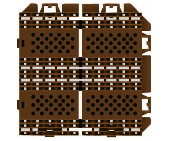 山崎産業(コンドル) 樹脂システムマット ブラシライン150 DBR(ダークブラウン) F-225-11-DBR 1枚(ご注文単位1枚)【直送品】