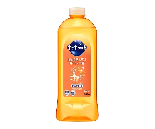 花王 食器用洗剤詰替用 キュキュット 370mL×16本入  1ケース(ご注文単位1ケース)【直送品】
