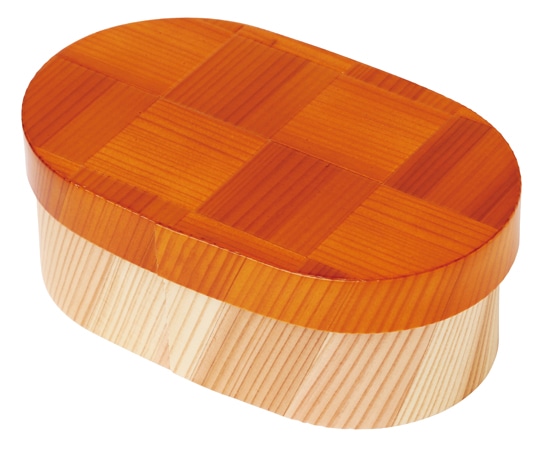 ヤマコー modern弁当箱網代 アプリコット 78767 1個(ご注文単位1個)【直送品】