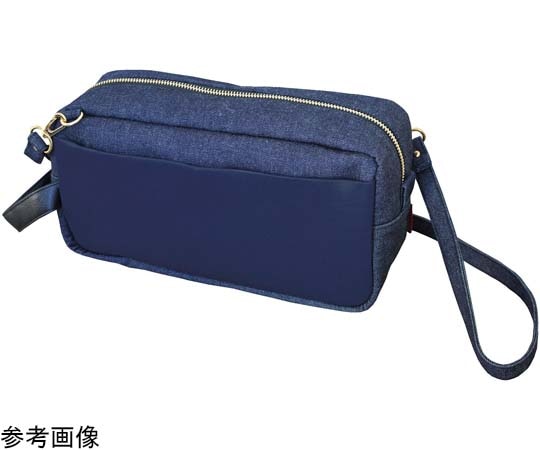 ヤマコー デニムセカンドバッグ 紺 #79451 1個(ご注文単位1個)【直送品】