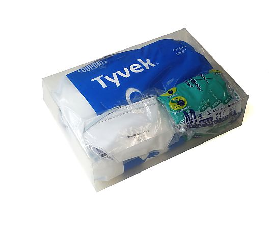 アゼアス 感染症防護対策キット ICKR-3 S 1セット（ご注文単位1セット）【直送品】