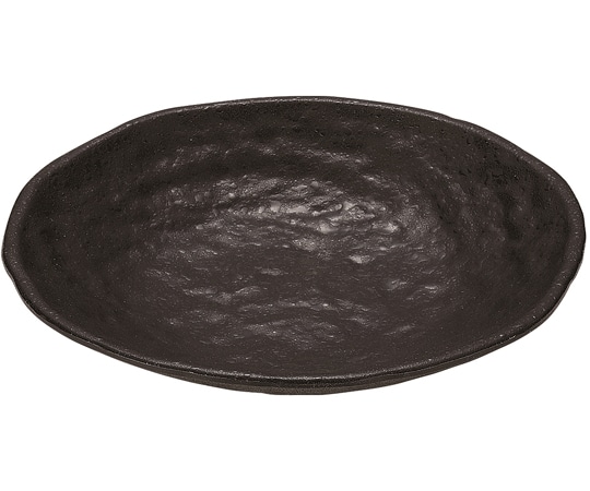 福井クラフト 丸皿 黒クリヤータタキ塗 φ130mm 50022000 1個（ご注文単位1個）【直送品】