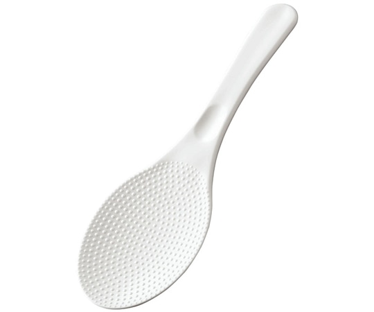 田辺金具 ライススクープしゃもじ(大)260mm ホワイト  1個（ご注文単位1個）【直送品】