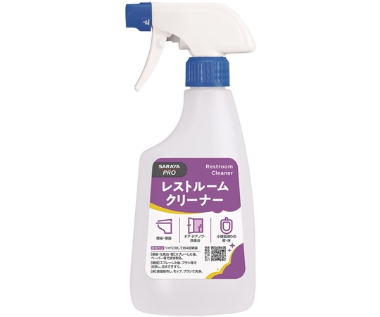 サラヤ レストルームクリーナー 500mL 12個入 50264 1ケース(ご注文単位1ケース)【直送品】