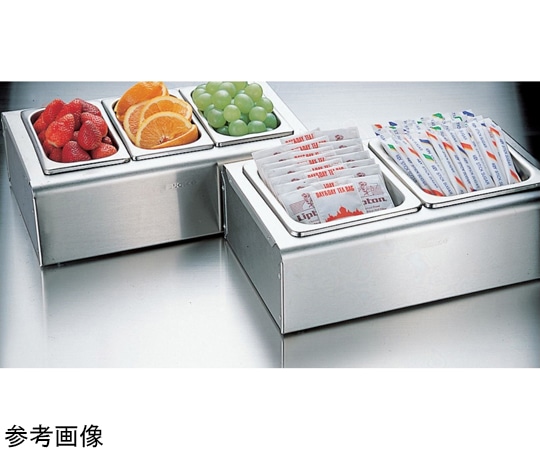 スギコ産業 スギコ 18-8 コンジメントディスペンサー 525×220×H115 SH-1195 1個（ご注文単位1個）【直送品】