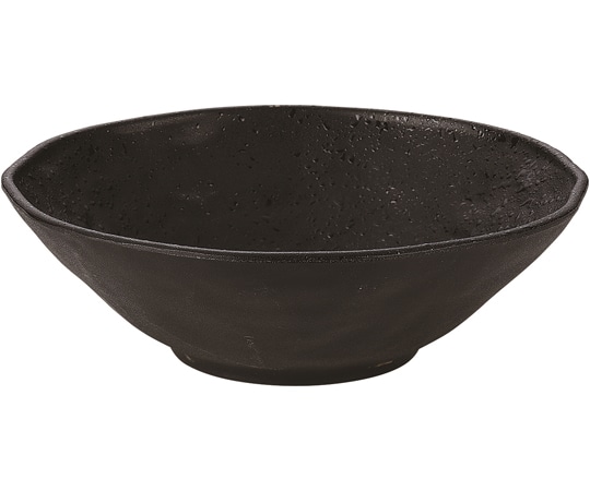 福井クラフト 丸鉢 黒クリヤータタキ塗 φ143mm 50022105 1個（ご注文単位1個）【直送品】