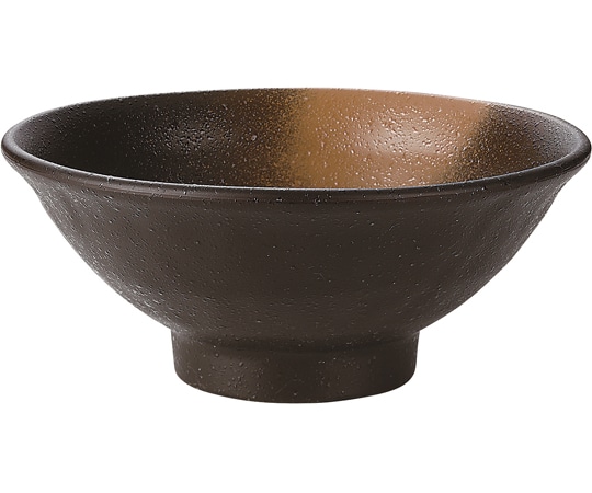 福井クラフト 渕太麺鉢 金吹茶タタキ塗 φ192mm 50022500 1個（ご注文単位1個）【直送品】