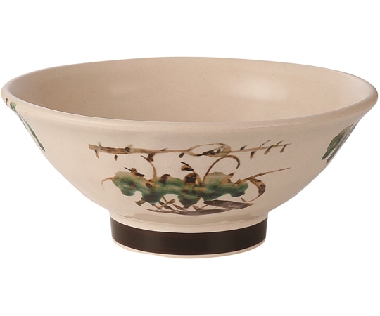 福井クラフト 渕太麺鉢 粉引亀甲織部塗 φ192mm 50021868 1個（ご注文単位1個）【直送品】